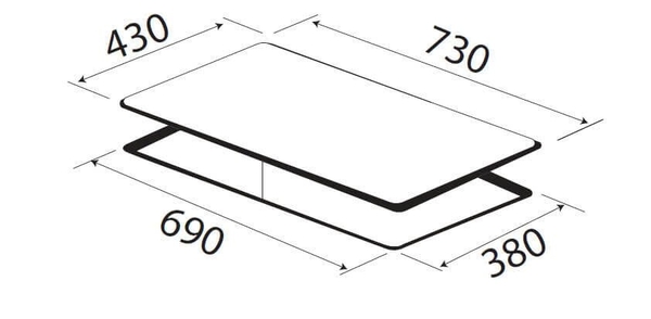 Bếp từ KAFF KF-IH201II nhập nguyên chiếc Đức
