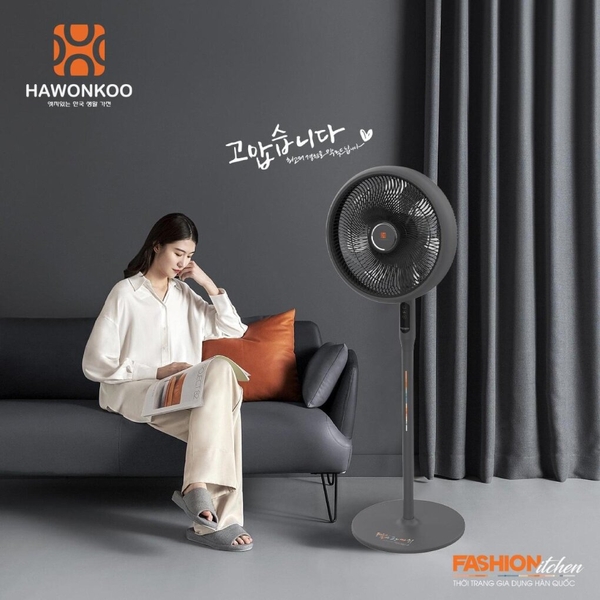 Quạt điện Hawonkoo FDH-012-SPEED24-GR