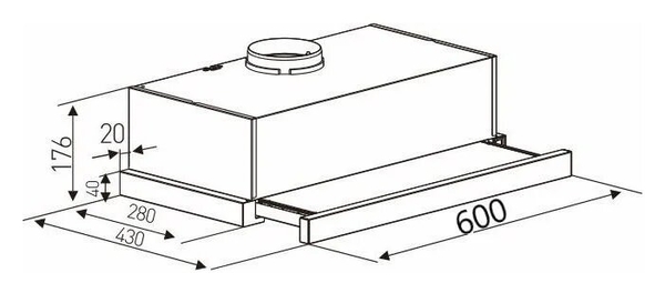 Máy hút mùi Arber AB600KA - 60cm