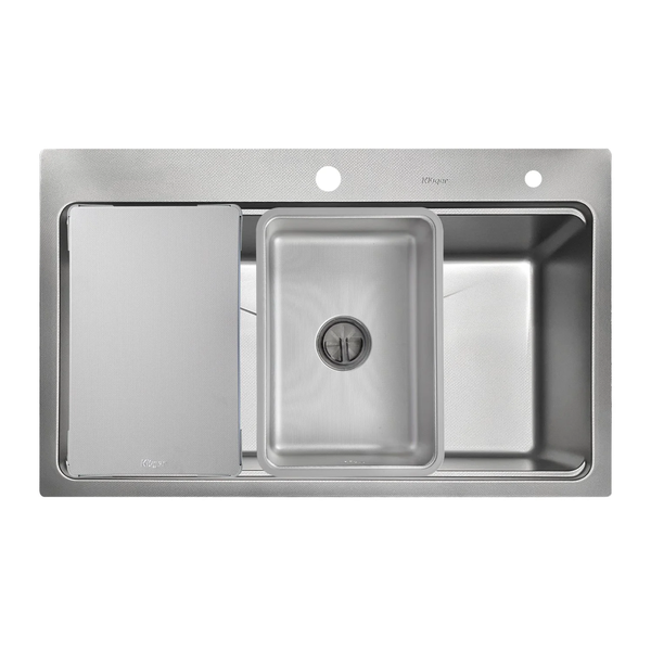 Chậu rửa bát Kluger KW8181FS S81 Plus – POSCO 304 Linen 1.2mm