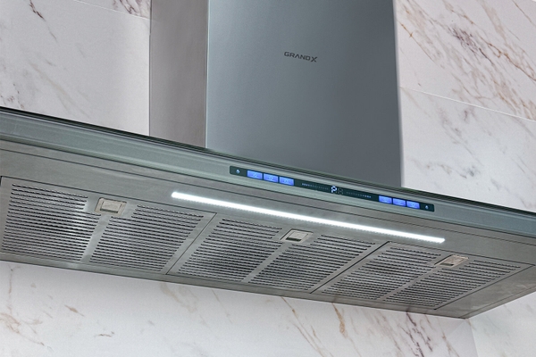 Hút mùi chữ T GrandX GX H90T78SG – Inverter BLDC, ±1150 m³/h