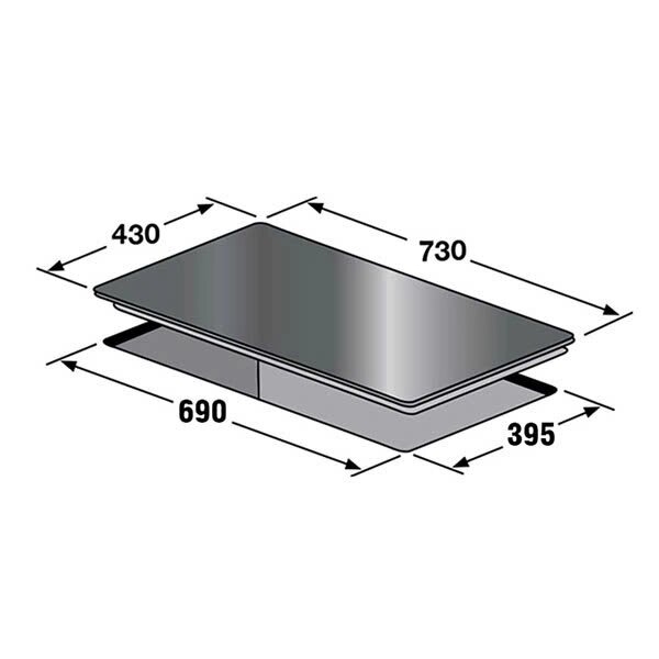 Bếp từ đôi KAFF KF-FL68II nhập khẩu Malaysia