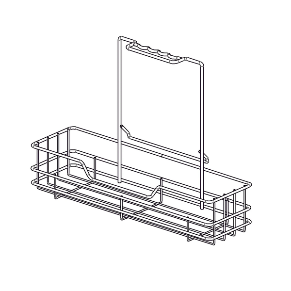 Rổ đựng dụng cụ vệ sinh Hafele VIOLA 595.04.095 | Inox 304 Điện Hóa