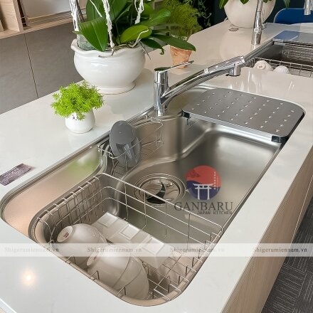 Chậu Rửa Bát Shigeru FCJ-K FS Nhập Khẩu Nhật Bản