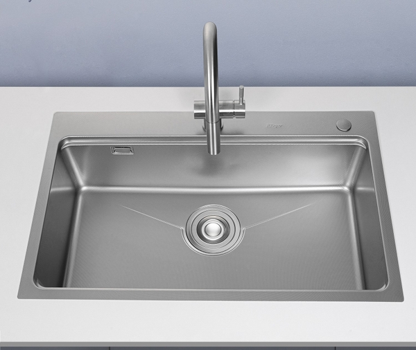 Chậu rửa bát Kluger KW8181FS – S81 Linen POSCO 304 dày 1.2mm