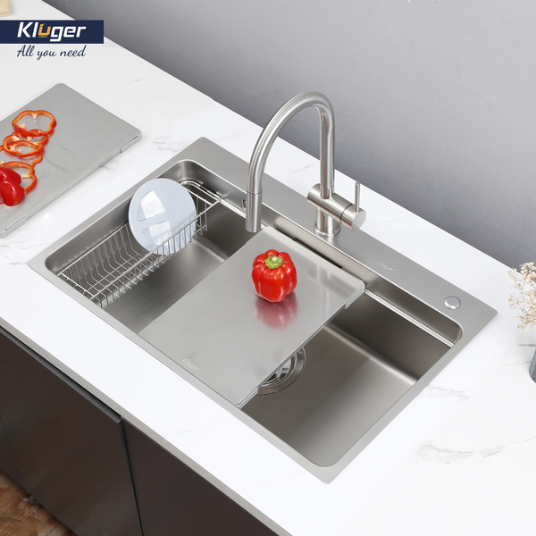 Chậu rửa bát Kluger KF7850FS Plus – MOD Series sang trọng, tiện nghi