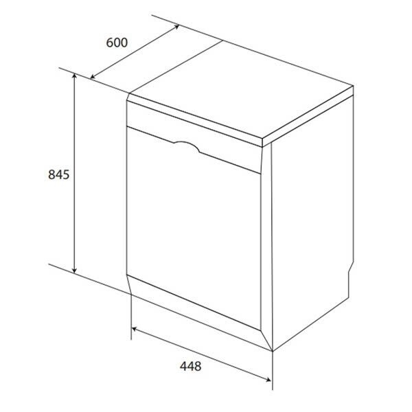 Máy rửa chén KAFF 9 bộ NEW 2023 KF-W45A1A401J