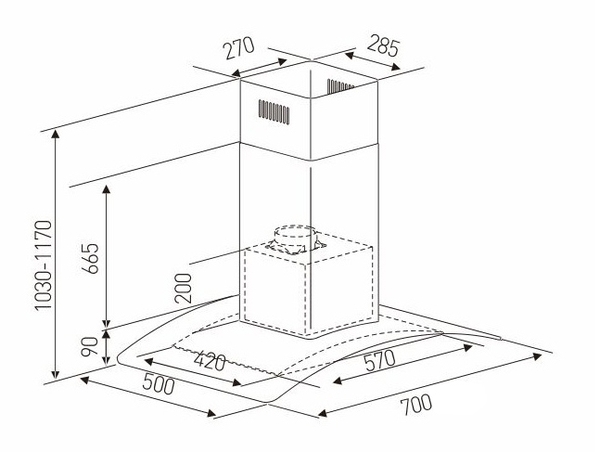 Máy hút mùi Arber AB-SMART1
