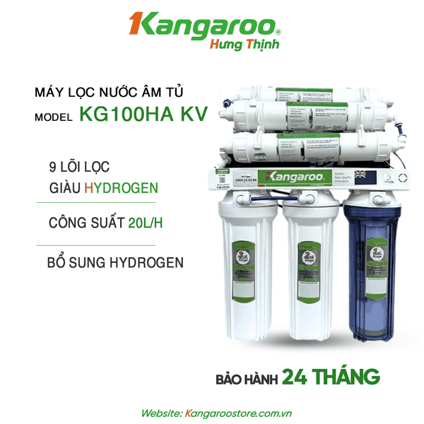 Máy Lọc Nước Kangaroo Hydrogen KG100HA KV