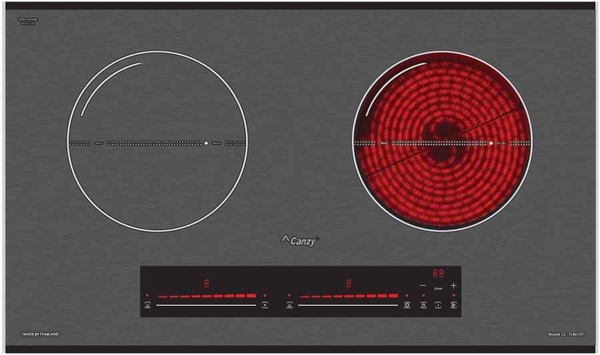 Bếp hỗn hợp 1 Từ 1 Hồng ngoại CZ TL867DT