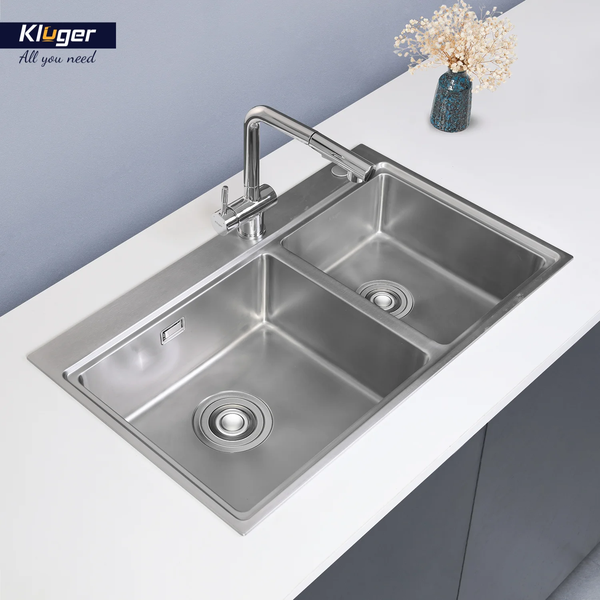 Chậu rửa bát Kluger KW8211S – S84 chống ồn, chống ngưng tụ