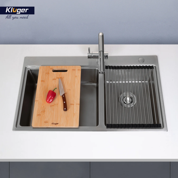 Chậu rửa bát Kluger KW8211S – S84 chống ồn, chống ngưng tụ