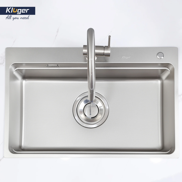Chậu rửa bát Kluger KF7850FS Basic – MOD Series sang trọng, bền bỉ