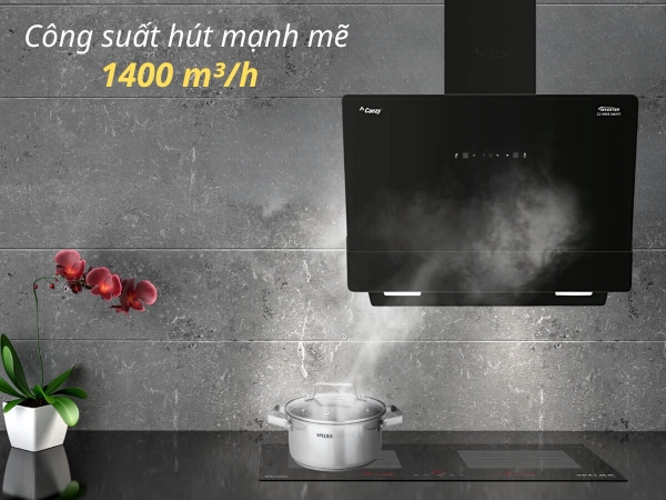 Máy hút mùi Canzy CZ KB88 Smart - 1400m3/h