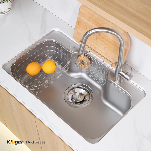 Chậu rửa bát Kluger KT8050SL Plus - INOX 304 Super Linen