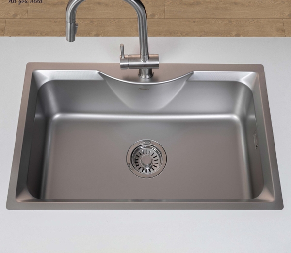 Chậu rửa bát Kluger KW8191FS – S79 K900 Series | Linen POSCO 304 dày 1.0mm