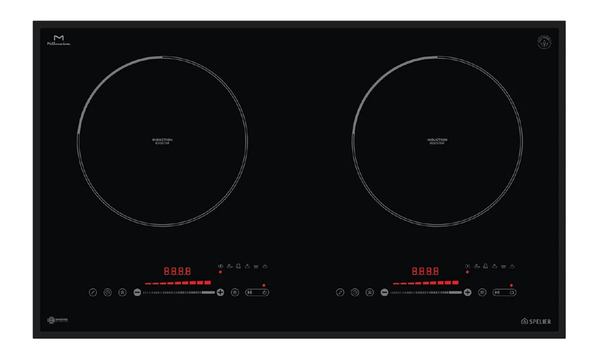 Bếp từ đôi Spelier STL 250 C – Dual Core Inverter, Booster 2400W