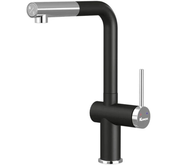 Vòi rửa bát Konox Stream Smart Black - PVD Đen Italy