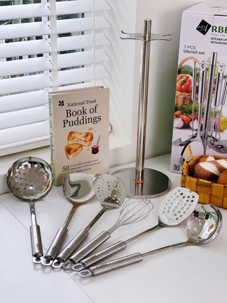 Bộ dụng cụ nhà bếp 6 món ARBER HAPPY inox cao cấp