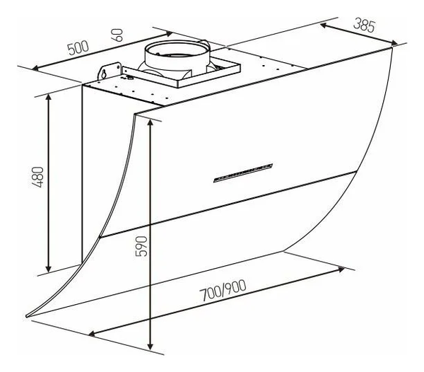 Máy hút mùi Arber AB8801