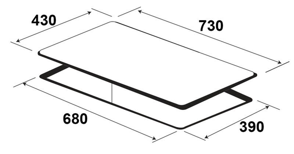 Bếp từ đôi KAFF KF FL6008II