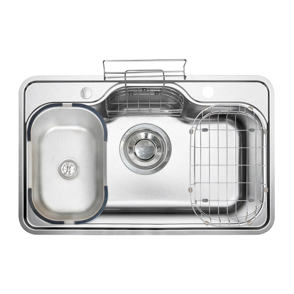 Chậu rửa bát Kluger KT8050FS – S80 Plus - Inox 304 Linen cao cấp