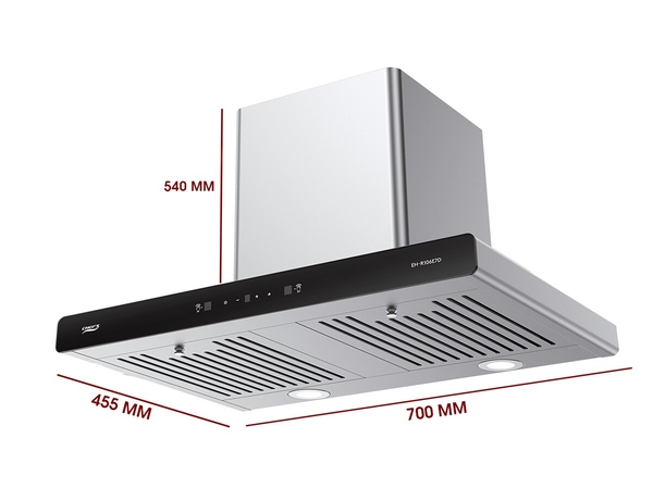 Máy hút mùi Chefs EH-R106E7D – Chữ T, Động cơ BLDC siêu êm
