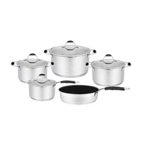 Bộ nồi chảo 5 món Inox 304 cao cấp FS ELEGANT