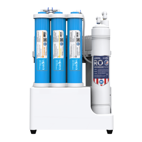 Máy Lọc Nước RO Hydrogen Karofi KAQ-U03 Pro 10 Lõi Để Gầm