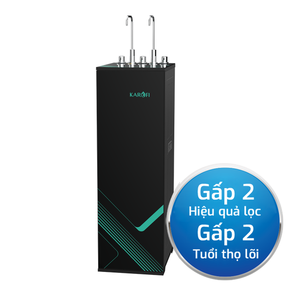 Máy lọc nước nóng lạnh Karofi KAD-M68 – 11 lõi Smax, Hydro Plus