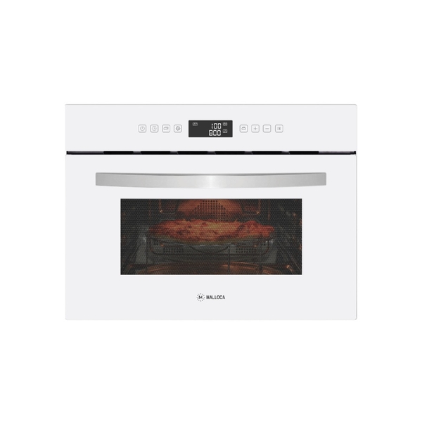 Lò vi sóng âm tủ Malloca MW35-IX03 - 35L - Kính trắng sang trọng