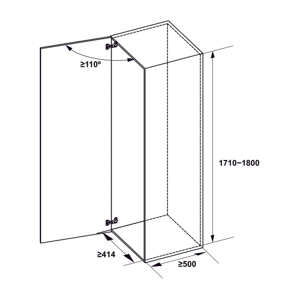 Rổ tủ đồ khô Hafele Dolce (548.65.073) - 12 Rổ - Inox 304
