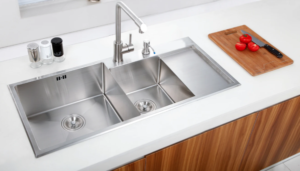 Chậu rửa bát 2 hố Nobinox Liken NL746