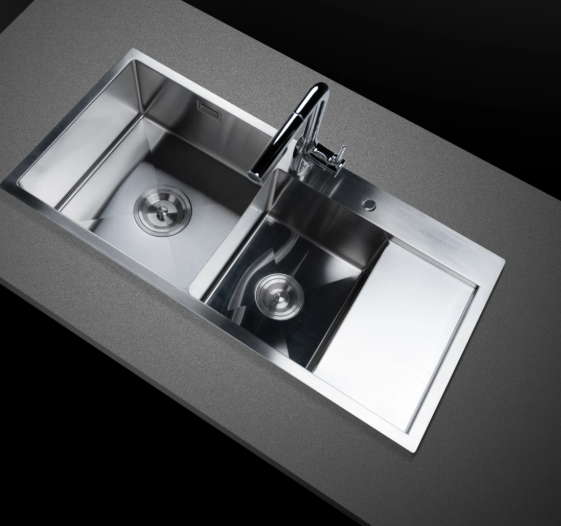 Chậu rửa bát 2 hố Nobinox Liken NL746