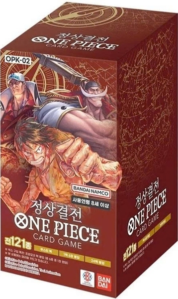Hôp Thẻ Bài One Piece OP-02 Paramount War Booster Box JP