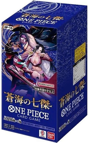 Hôp Thẻ Bài One Piece OP-14 The Azure Sea's Seven Booster Box JP