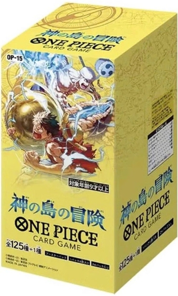 Hôp Thẻ Bài One Piece OP-15 Adventure on God's Island Booster Box JP