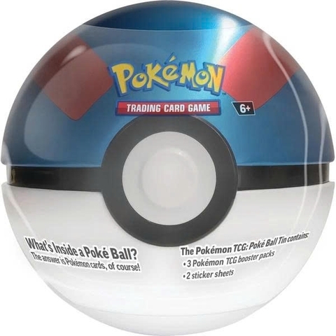 Hộp Thẻ Bài Pokemon Great Ball Tin 2025