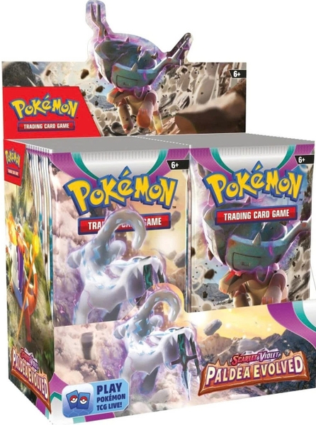Hộp Thẻ Bài Pokemon Paldea Evolved Booster Box