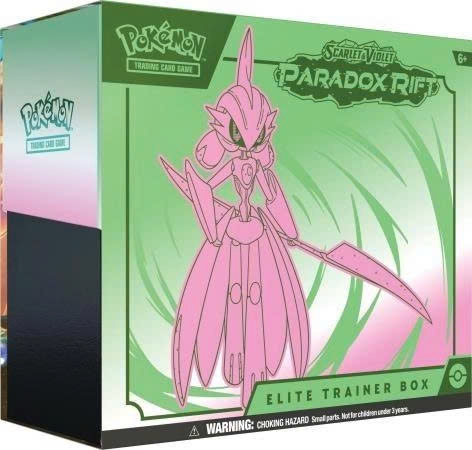 Hộp Thẻ Bài Pokemon Paradox Rift Iron Valiant Elite Trainer Box