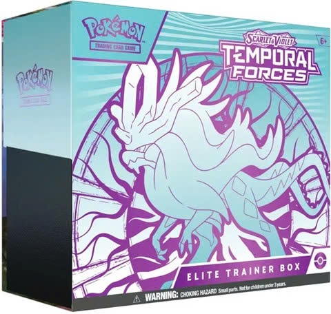 Hộp Thẻ Bài Pokemon Temporal Forces Walking Wake Elite Trainer Box