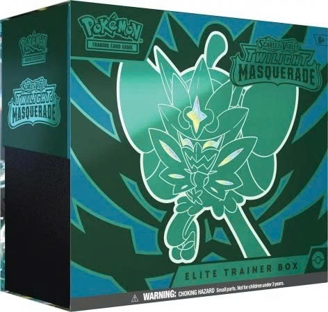 Hộp Thẻ Bài Pokemon Twilight Masquerade Elite Trainer Box