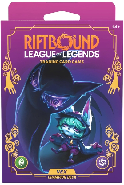 Hộp Thẻ Bài Riftbound Unleashed Champion Deck Vex