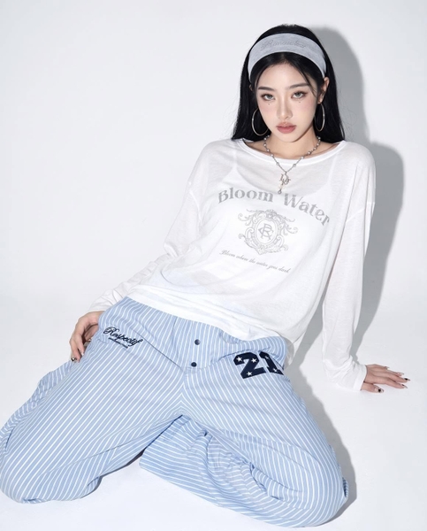 Line Pant Xanh