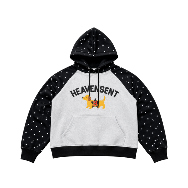 [NEW ARRIVAL]  Áo Khoác Nỉ Cua Hoodie Raglan HEAVEN SENT 