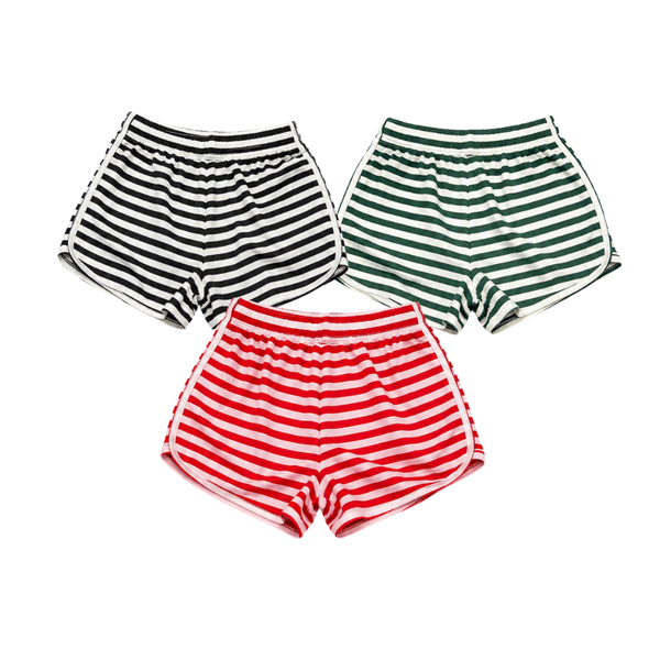[BST HÈ 2026] Quần Short Nữ Sọc Thun Gân HeavenSent - HS_PS003