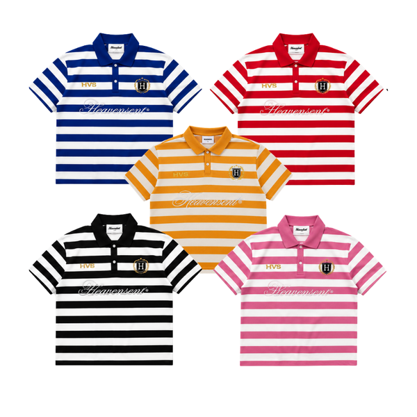 [NEW ARRIVAL] Áo Polo Boxy Thêu Logo Heaven Sent Unisex - HS_TS007