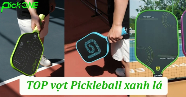 Top 7 vợt Pickleball màu xanh lá [Chỉ từ 2tr]