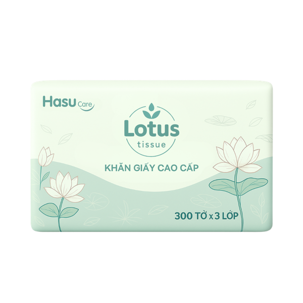 Giấy Rút Lotus 300 Tờ Gói lẻ