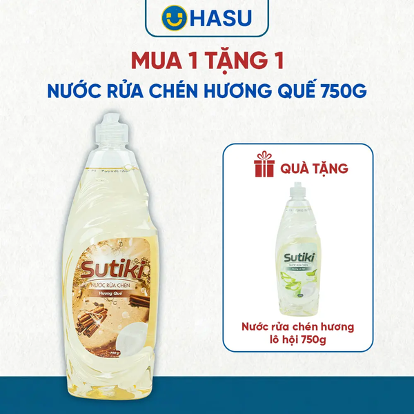 [MUA 1 TẶNG 1] NRC Sutiki 750g Hương Quế tặng Hương Lô Hội 750g